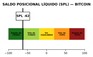 Indicador Saldo Posicional Líquido - Bitcoin